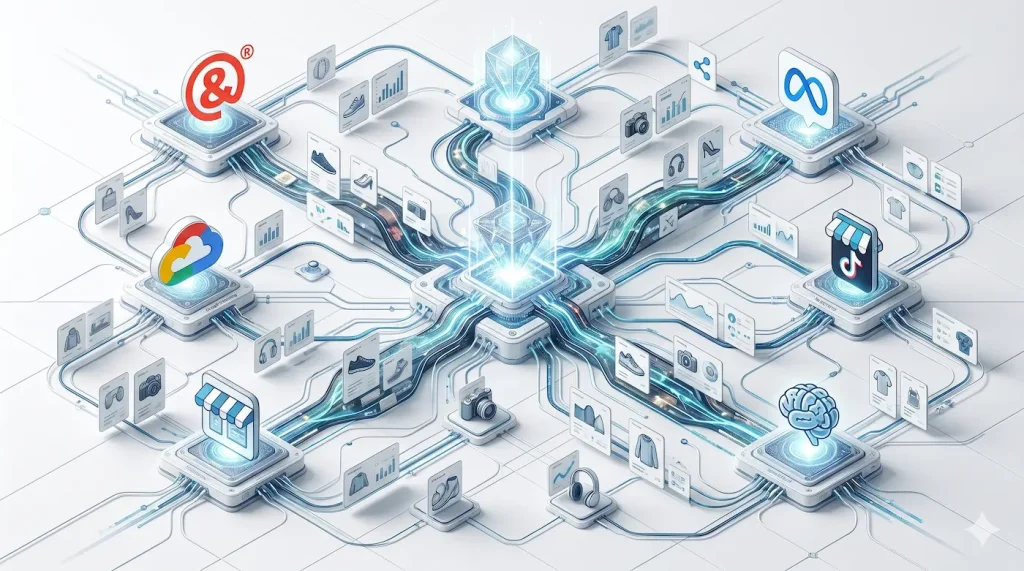 Feed Manager l'infrastruttura dati che collega ecommerce, advertising, marketplace e AI commerce