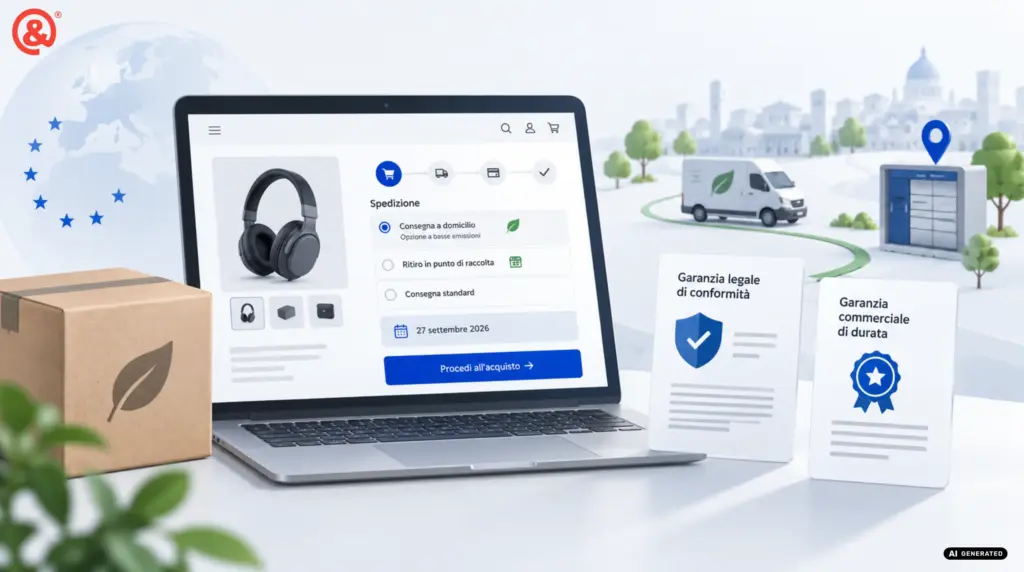 Normativa garanzia e consegna ecommerce, guida operativa